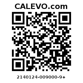 Calevo.com Preisschild 2140124-009000-9+