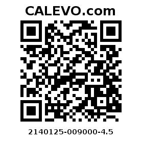Calevo.com Preisschild 2140125-009000-4.5
