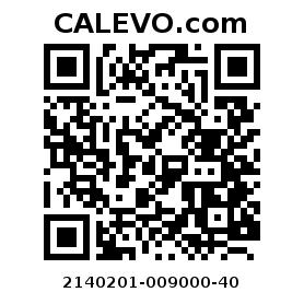 Calevo.com pricetag 2140201-009000-40