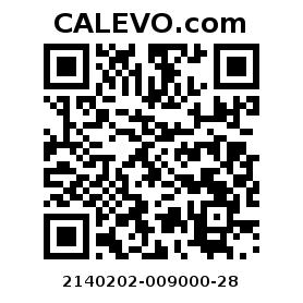 Calevo.com Preisschild 2140202-009000-28