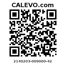 Calevo.com pricetag 2140203-009000-42