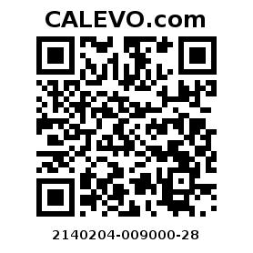 Calevo.com Preisschild 2140204-009000-28