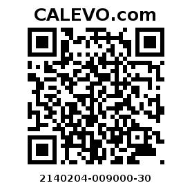 Calevo.com pricetag 2140204-009000-30