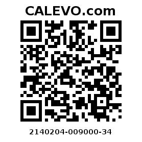 Calevo.com pricetag 2140204-009000-34
