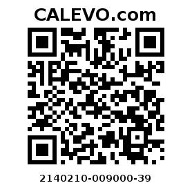 Calevo.com pricetag 2140210-009000-39