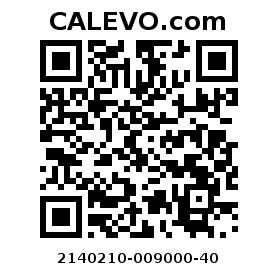 Calevo.com Preisschild 2140210-009000-40