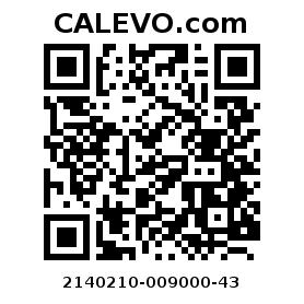 Calevo.com pricetag 2140210-009000-43