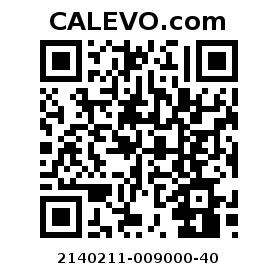 Calevo.com pricetag 2140211-009000-40