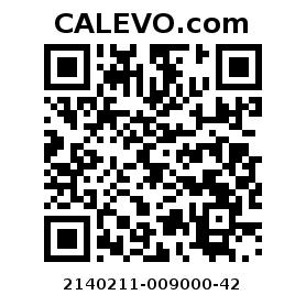 Calevo.com pricetag 2140211-009000-42