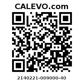Calevo.com Preisschild 2140221-009000-40