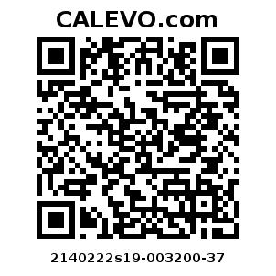 Calevo.com Preisschild 2140222s19-003200-37
