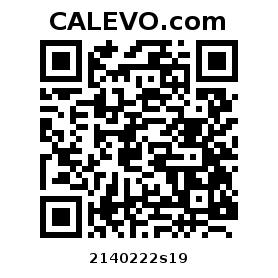 Calevo.com Preisschild 2140222s19