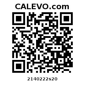 Calevo.com Preisschild 2140222s20