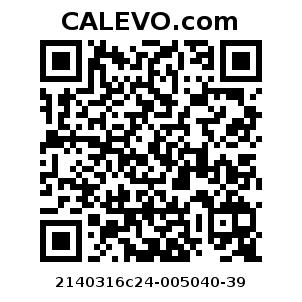 Calevo.com Preisschild 2140316c24-005040-39
