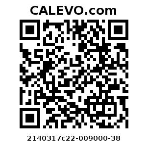 Calevo.com Preisschild 2140317c22-009000-38