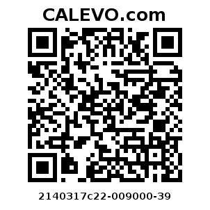 Calevo.com Preisschild 2140317c22-009000-39