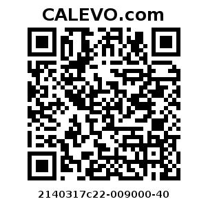 Calevo.com Preisschild 2140317c22-009000-40