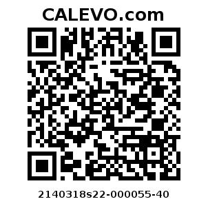Calevo.com Preisschild 2140318s22-000055-40