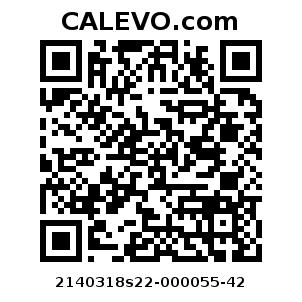 Calevo.com Preisschild 2140318s22-000055-42