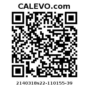 Calevo.com Preisschild 2140318s22-110155-39