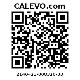 Calevo.com Preisschild 2140421-008320-33