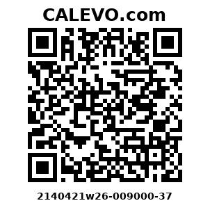 Calevo.com Preisschild 2140421w26-009000-37