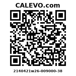 Calevo.com Preisschild 2140421w26-009000-38