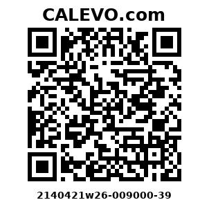 Calevo.com Preisschild 2140421w26-009000-39