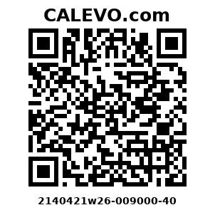 Calevo.com Preisschild 2140421w26-009000-40