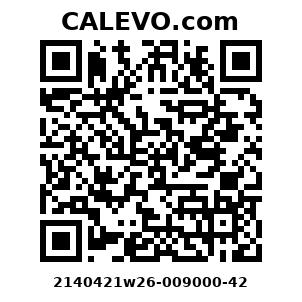Calevo.com Preisschild 2140421w26-009000-42