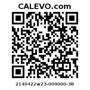 Calevo.com Preisschild 2140422w23-009000-38