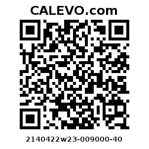 Calevo.com Preisschild 2140422w23-009000-40