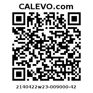 Calevo.com Preisschild 2140422w23-009000-42