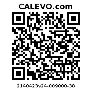 Calevo.com Preisschild 2140423s24-009000-38
