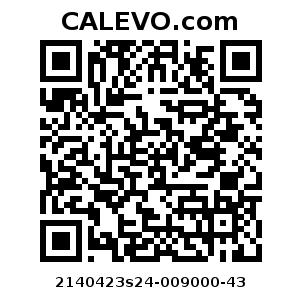 Calevo.com Preisschild 2140423s24-009000-43