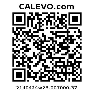 Calevo.com Preisschild 2140424w23-007000-37