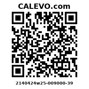 Calevo.com Preisschild 2140424w25-009000-39