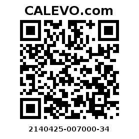 Calevo.com pricetag 2140425-007000-34