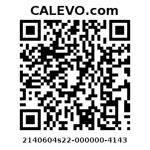Calevo.com Preisschild 2140604s22-000000-4143