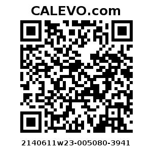 Calevo.com Preisschild 2140611w23-005080-3941