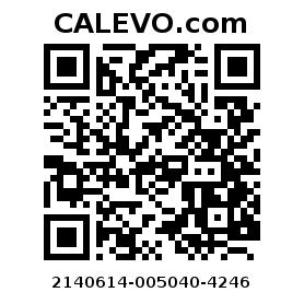 Calevo.com Preisschild 2140614-005040-4246