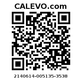 Calevo.com Preisschild 2140614-005135-3538