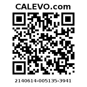 Calevo.com pricetag 2140614-005135-3941