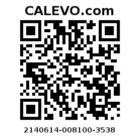 Calevo.com Preisschild 2140614-008100-3538
