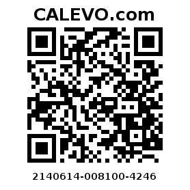 Calevo.com Preisschild 2140614-008100-4246