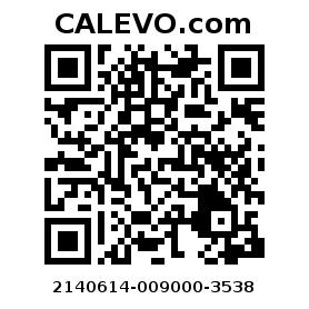 Calevo.com Preisschild 2140614-009000-3538