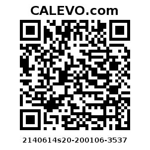 Calevo.com Preisschild 2140614s20-200106-3537