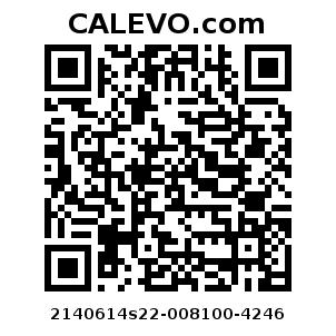 Calevo.com Preisschild 2140614s22-008100-4246