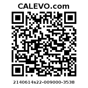 Calevo.com Preisschild 2140614s22-009000-3538