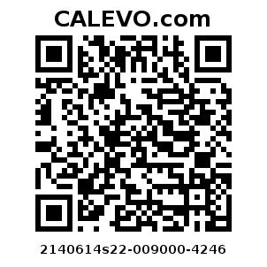 Calevo.com Preisschild 2140614s22-009000-4246